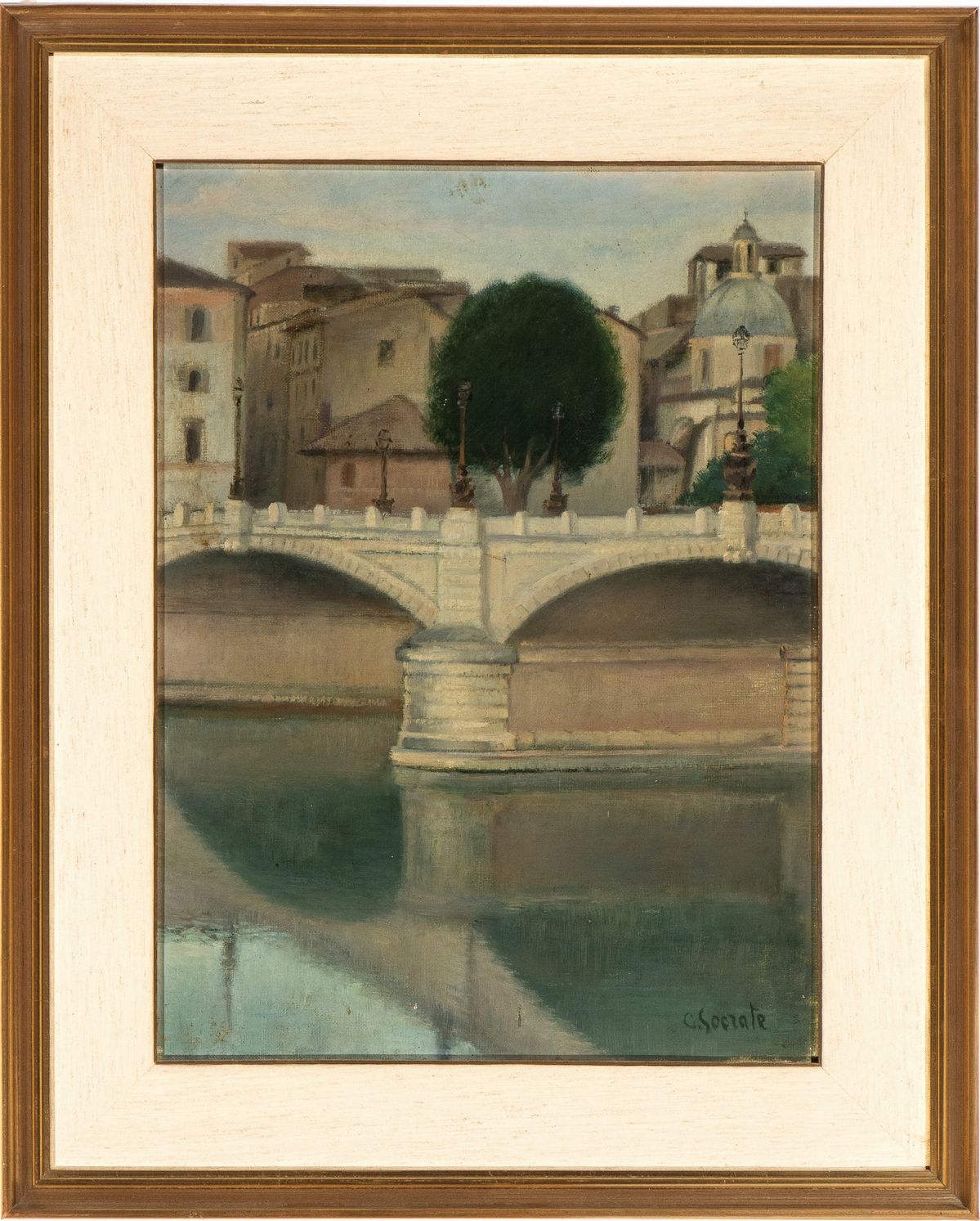 Carlo Socrate - Ponte Mazzini a Roma