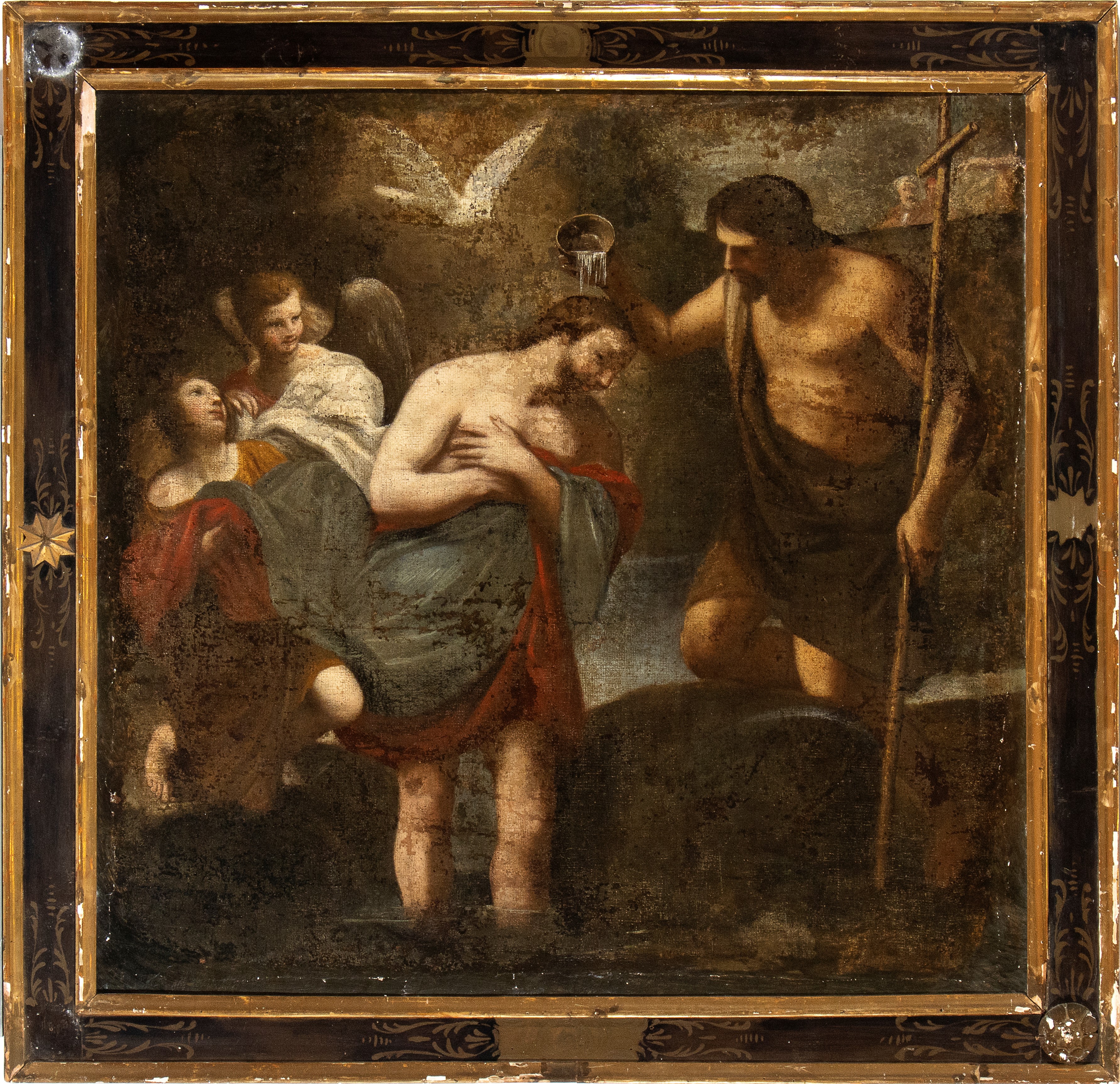 Artista Romano, Seconda Metà XVII Secolo - Battesimo di Cristo