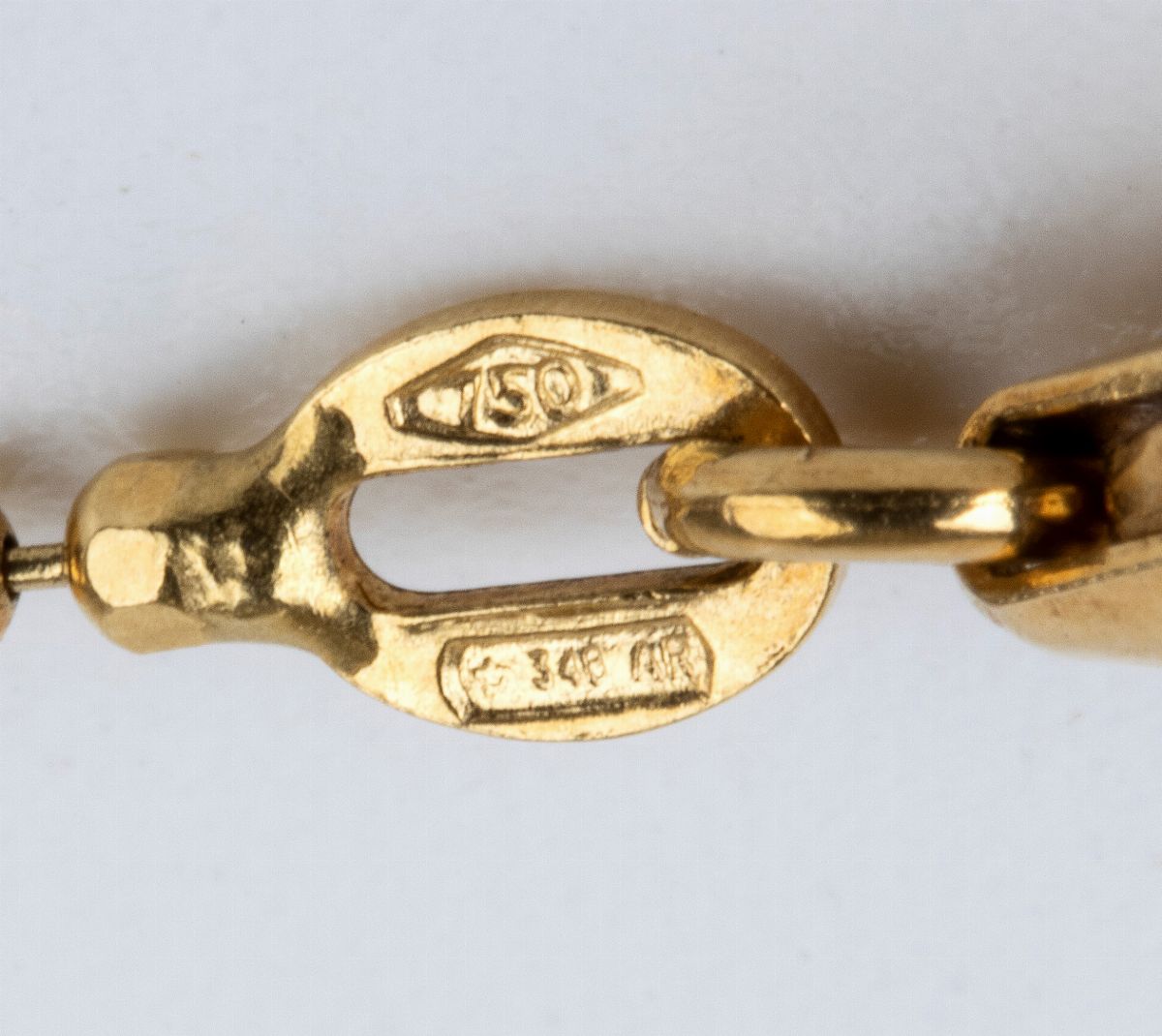 Collana con pendente - spilla a fiore in oro con smalti e diamanti