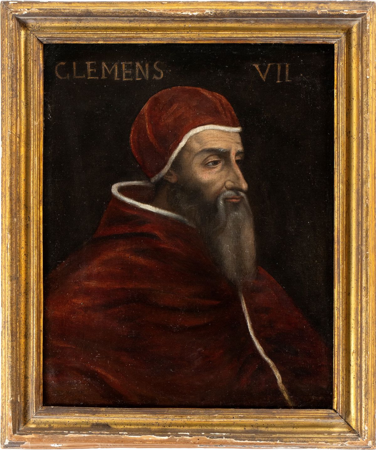 Artista Attivo a Roma, XVII Secolo - Ritratto di Papa Clemente VII De' Medici