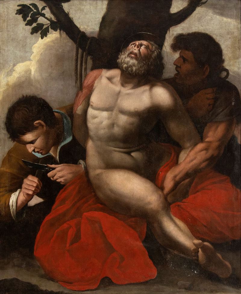Artista Olandese Attivo in Italia, Fine XVI Secolo - Martirio di San Bartolomeo