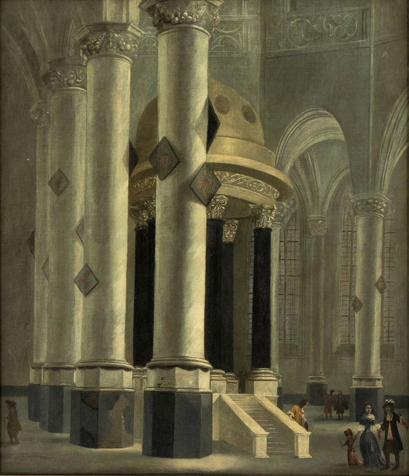 Daniel De Blieck - Interno di Chiesa Olandese