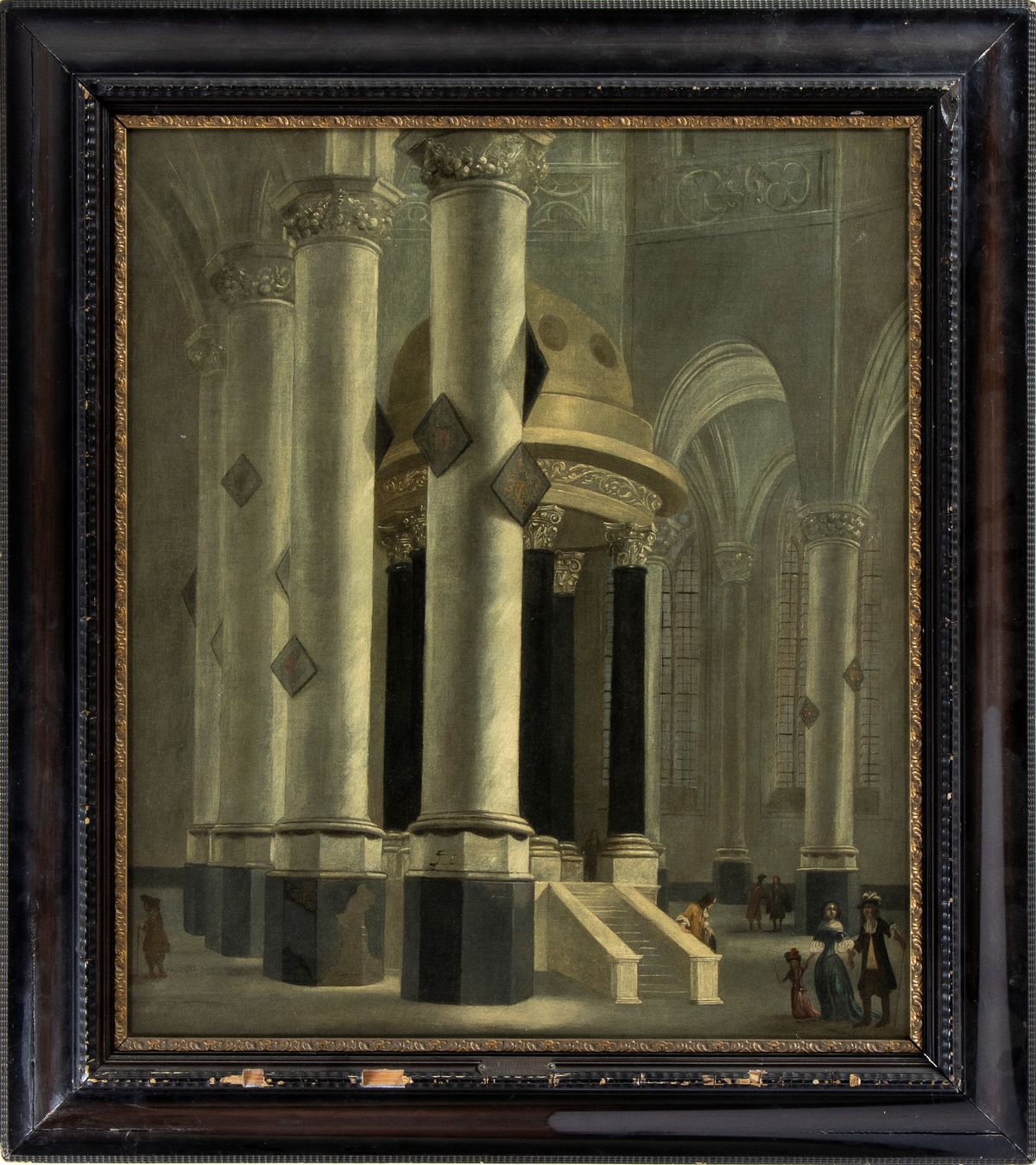 Daniel De Blieck - Interno di Chiesa Olandese