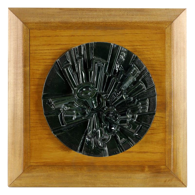 Umberto Mastroianni - Scultura Geometrica Concettuale in Forma in Ceramica