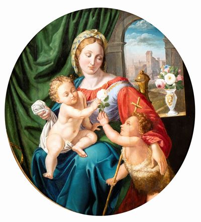 Madonna Col Bambino e San Giovannino