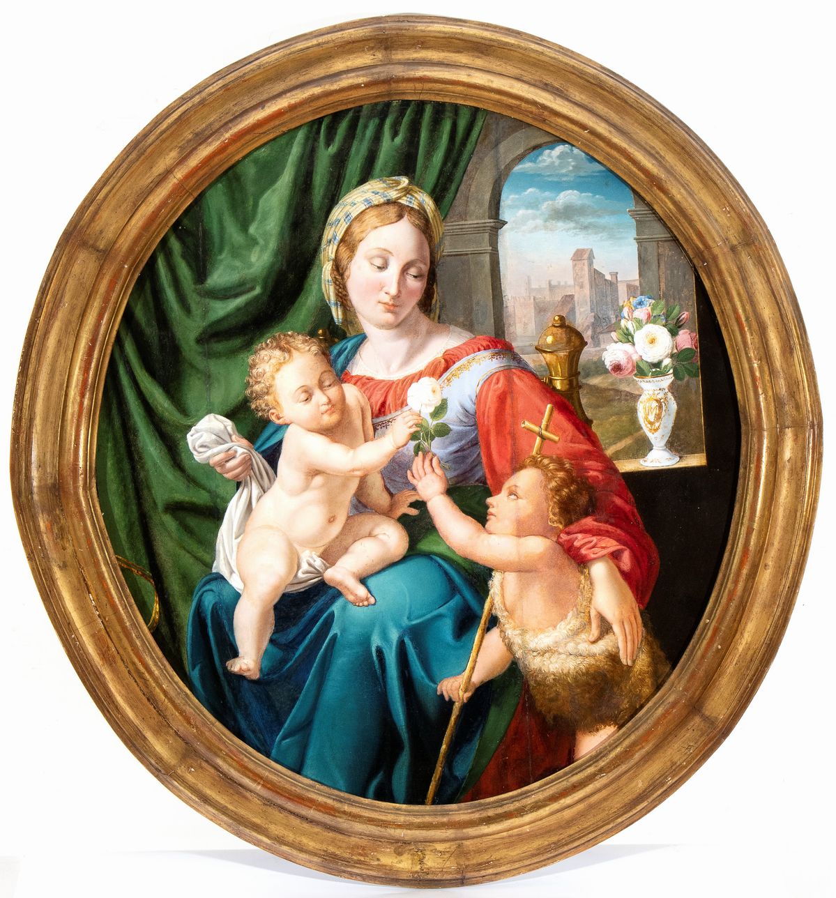 Raffaello Sanzio - Madonna Col Bambino e San Giovannino
