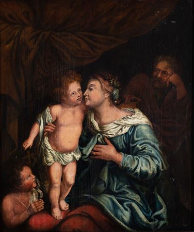 Sacra Famiglia con San Giovannino