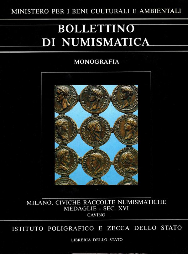 JOHNSON  C. - MARTINI R. - Catalogo delle medaglie CAVINO. Civiche Raccolte Numismatiche di Milano. Roma, 1989