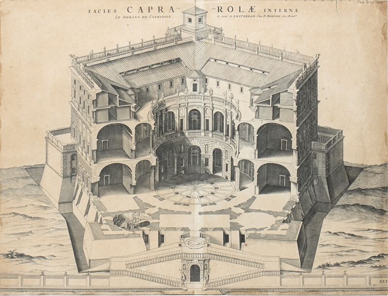 Pierre Mortier - Facies Caprarolae Interna