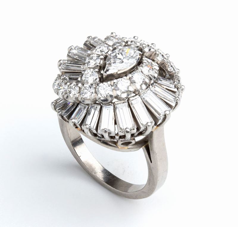 Anello in oro e diamanti