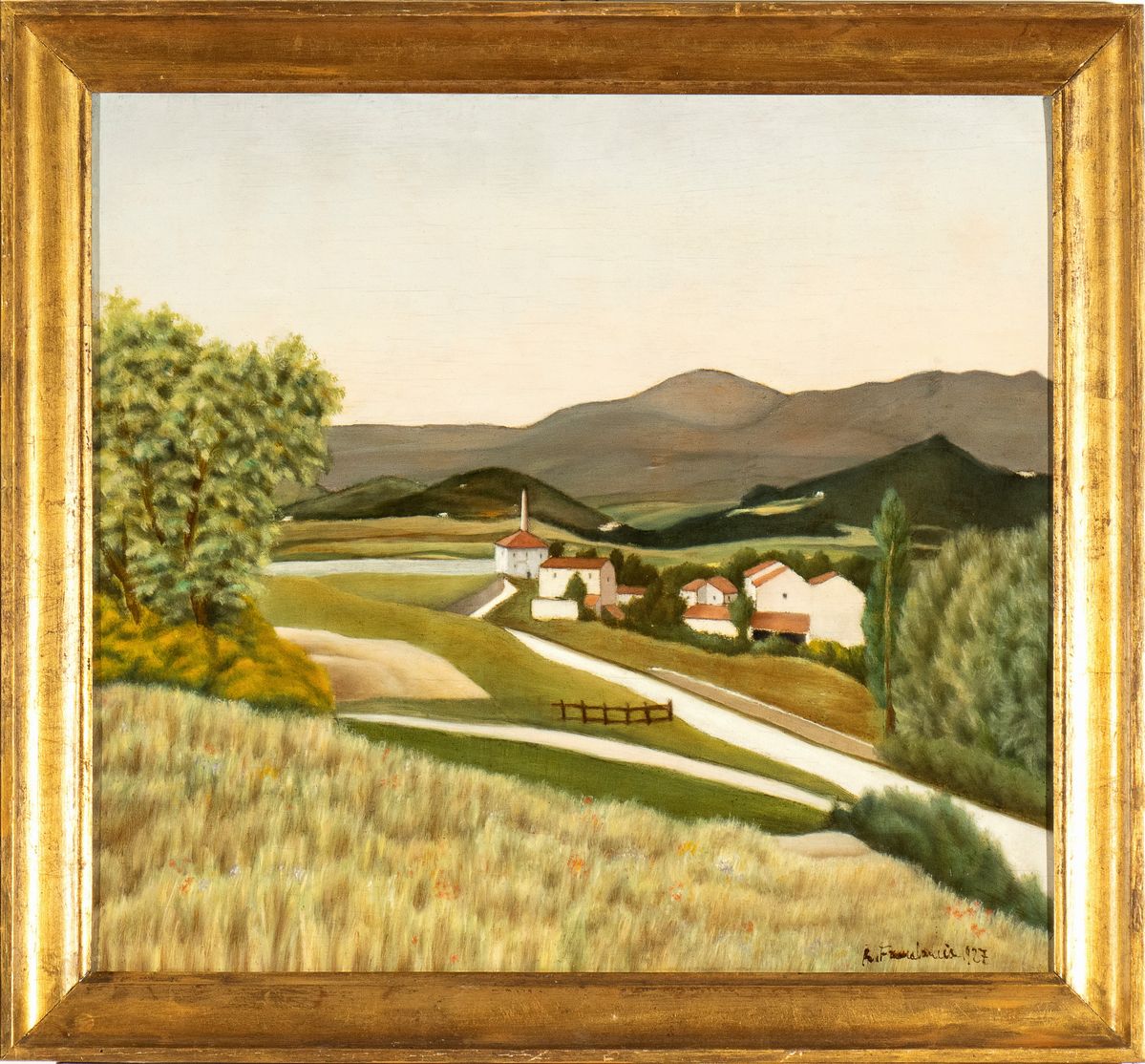 Riccardo Francalancia - Paesaggio Gallese