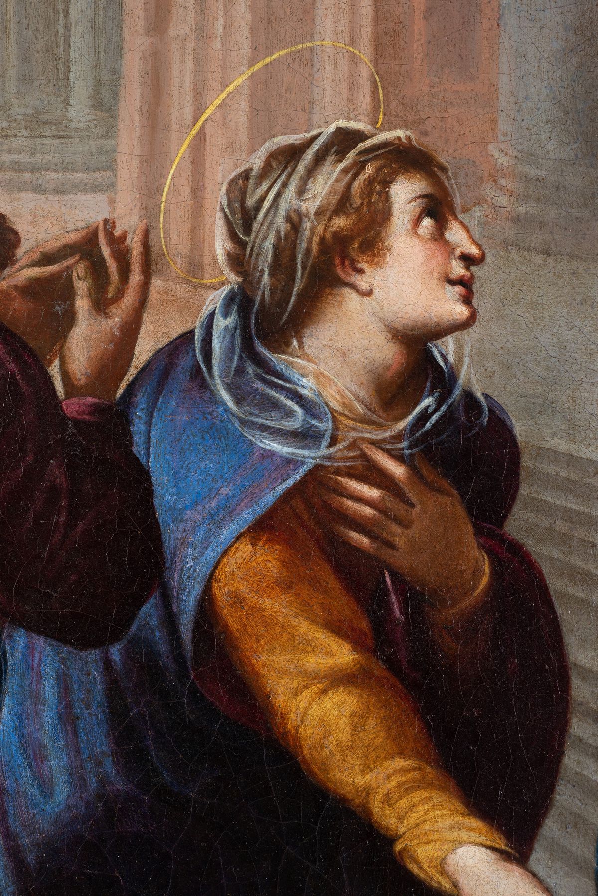 Denijs Calvaert - Presentazione della Vergine al Tempio