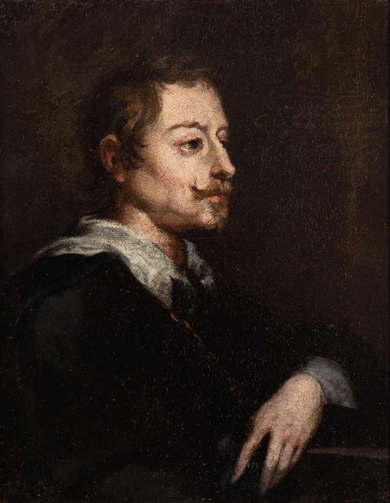 Artista Fiammingo, XVIII Secolo - Ritratto del Pittore Cornelis Schut
