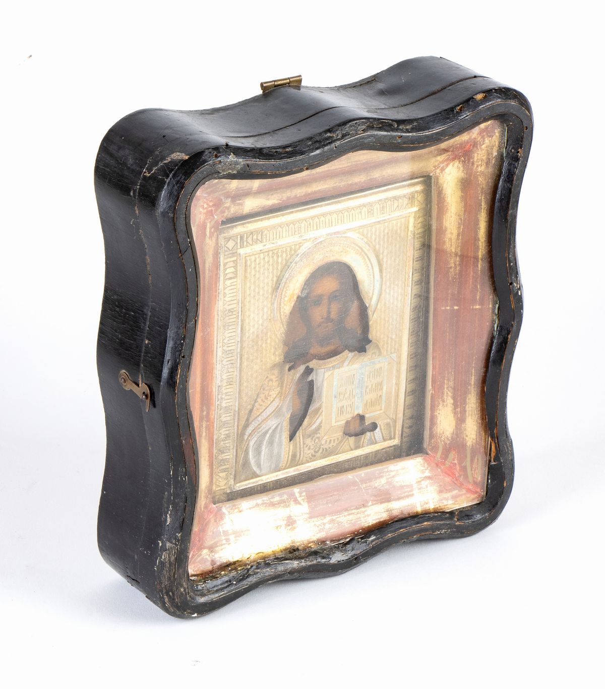Icona Russa Raffigurante Cristo Pantocratore