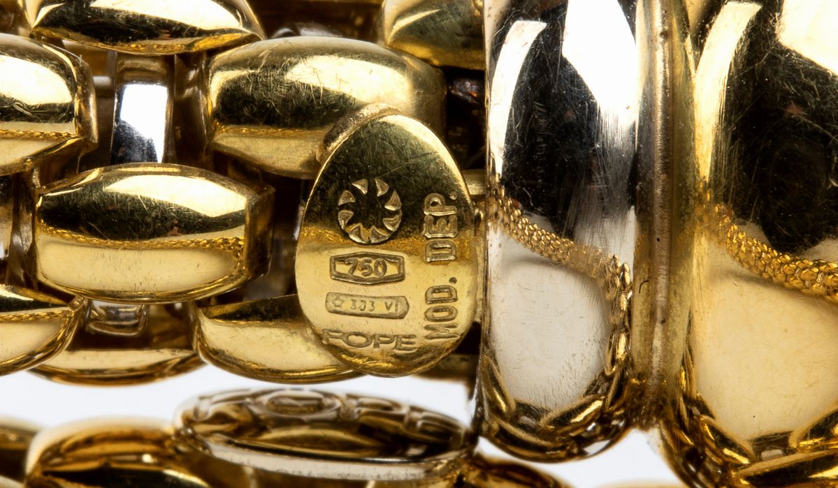 Bracciale semi-rigido in oro