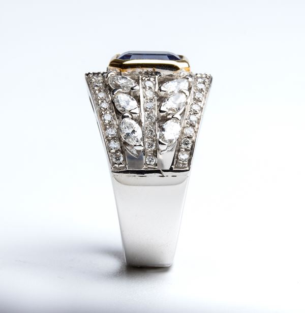 Platinum Art Deco Solitaire Diamond Ring - Chilton's Antiques