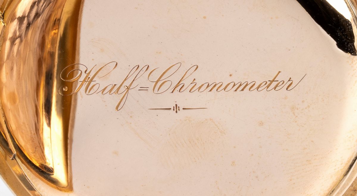 Iwc: Orologio da Tasca Occhio di Bue in Oro 18k, 1890 Circa