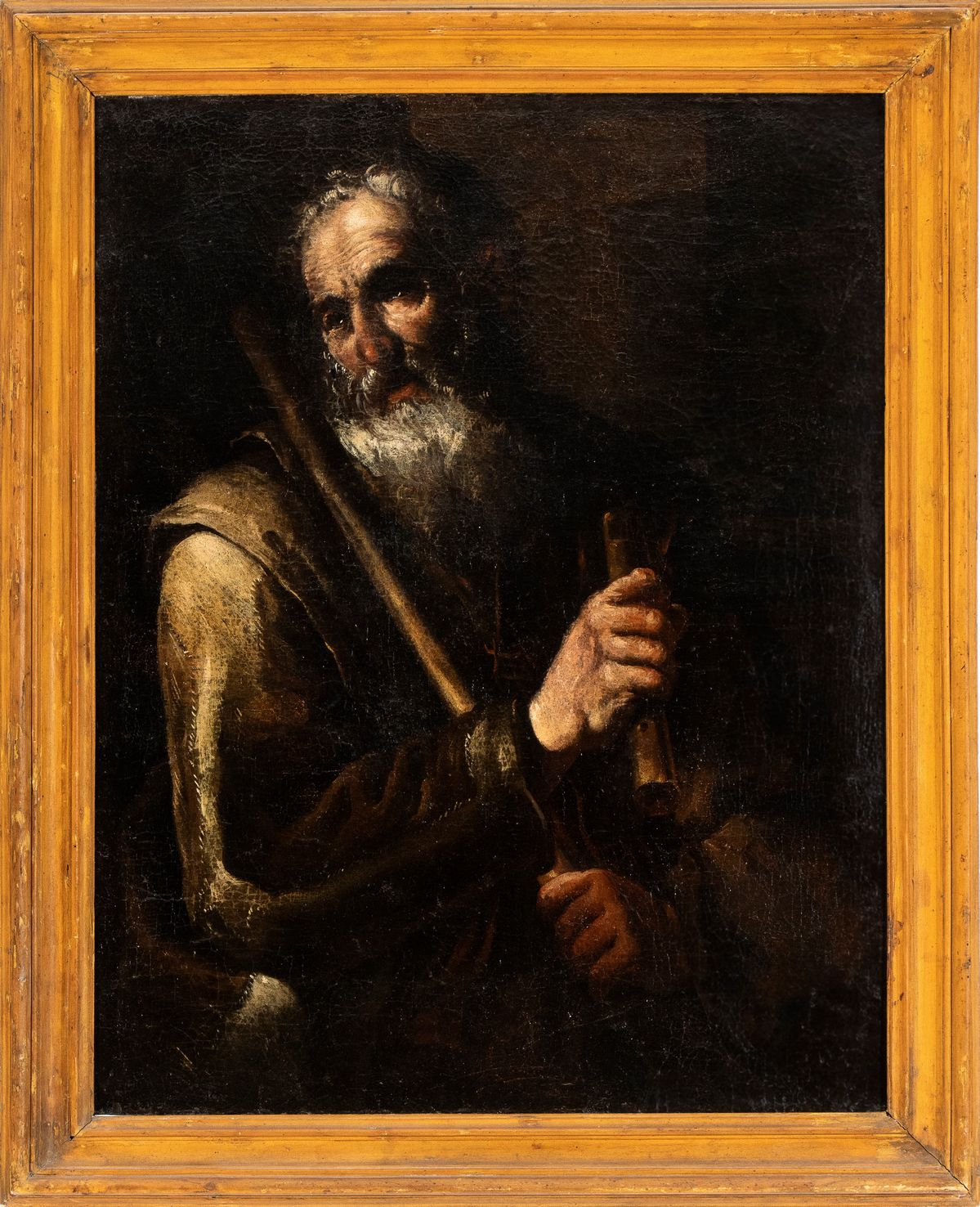 Scuola Lombarda, XVII Secolo - Suonatore di Flauto