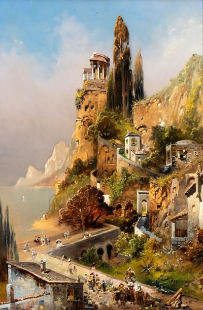 Veduta di Positano