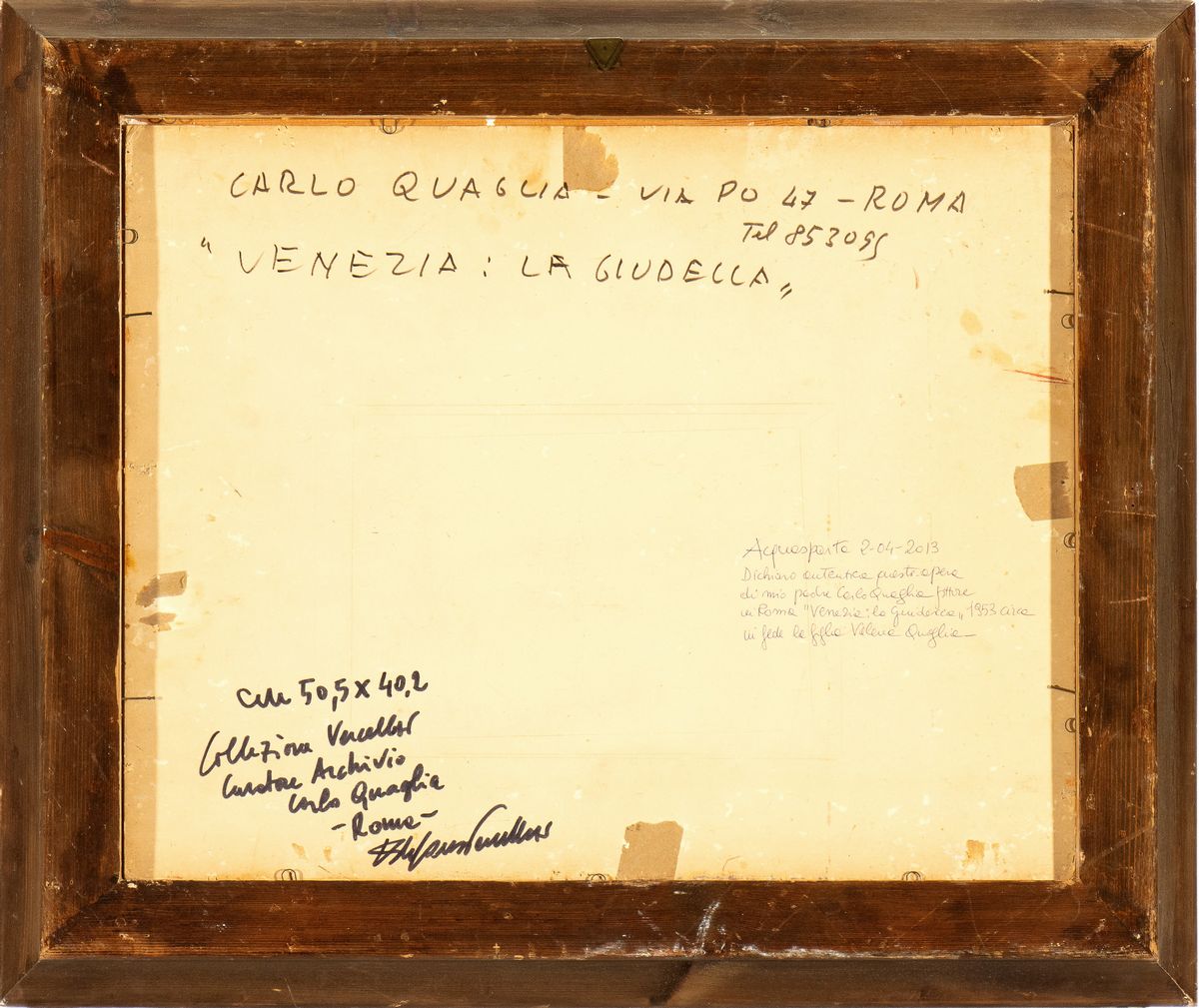 Carlo Quaglia - Venezia: la Giudecca