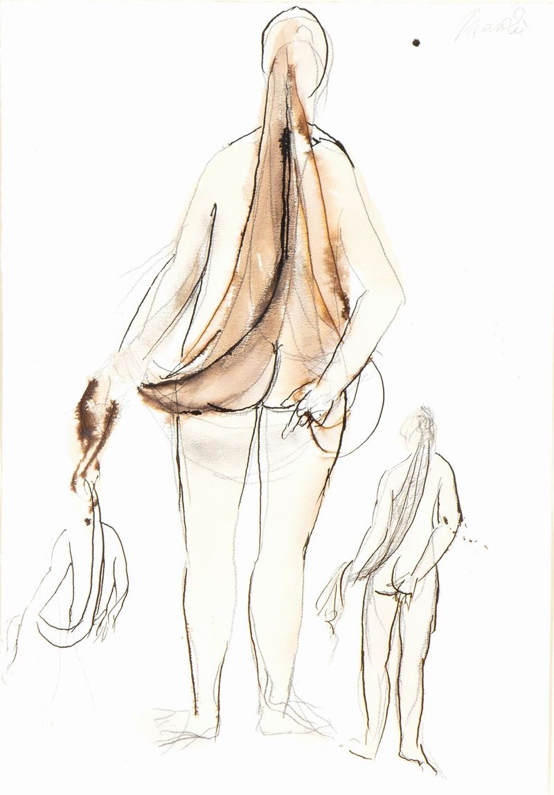 Giacomo Manzù - Studio di Nudo