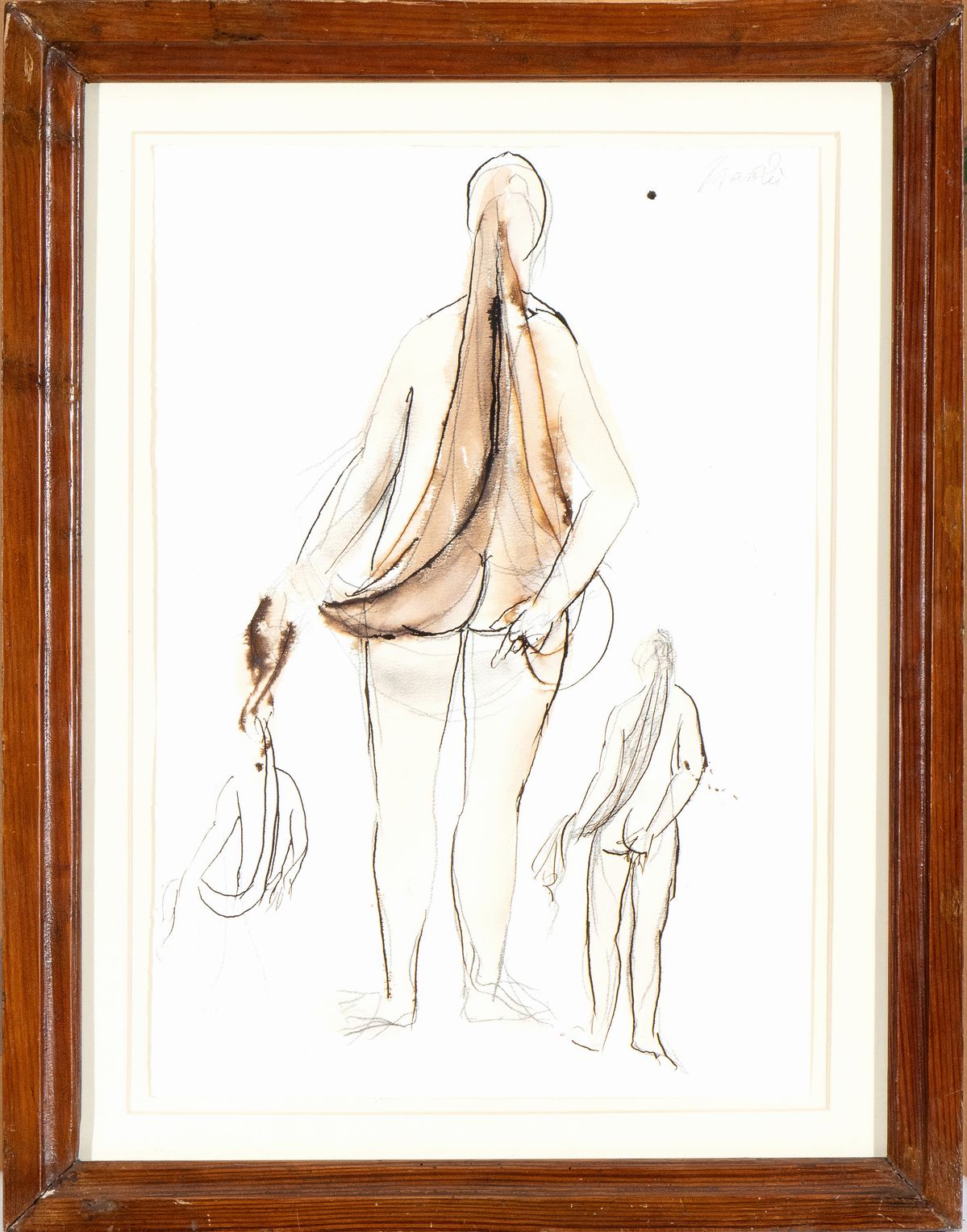 Giacomo Manzù - Studio di Nudo