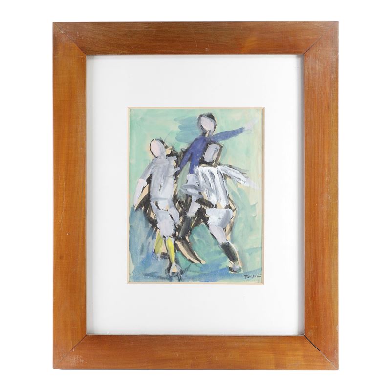 Orfeo Tamburi - Giocatori di Calcio