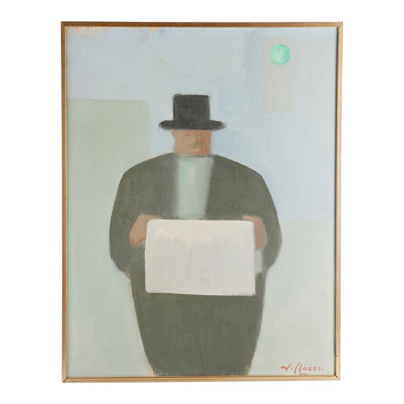 Franco Villoresi - Uomo che Legge il Giornale