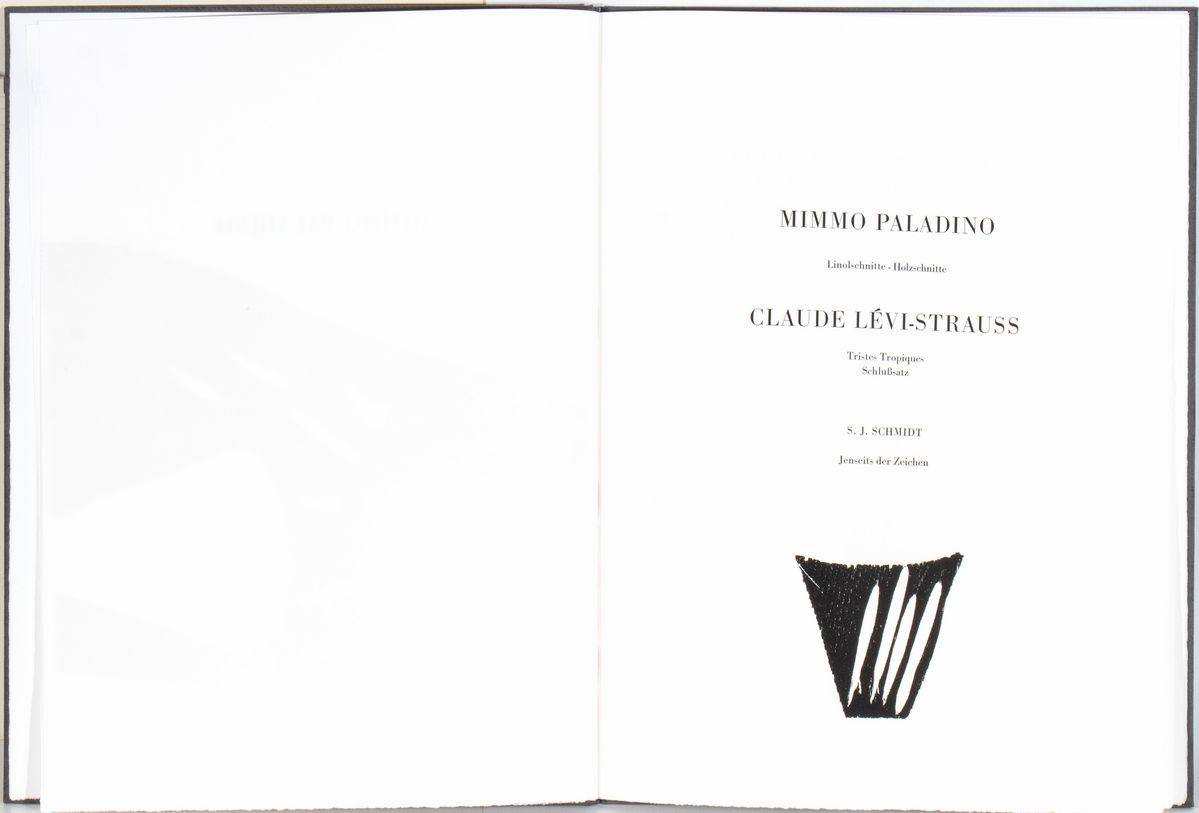 Mimmo Paladino - Libro D'artista