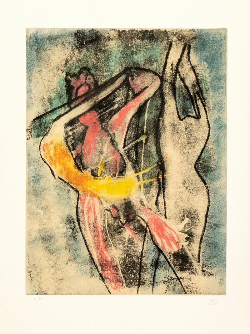 Roberto Sebastián Matta - Nudo Dato al Verso