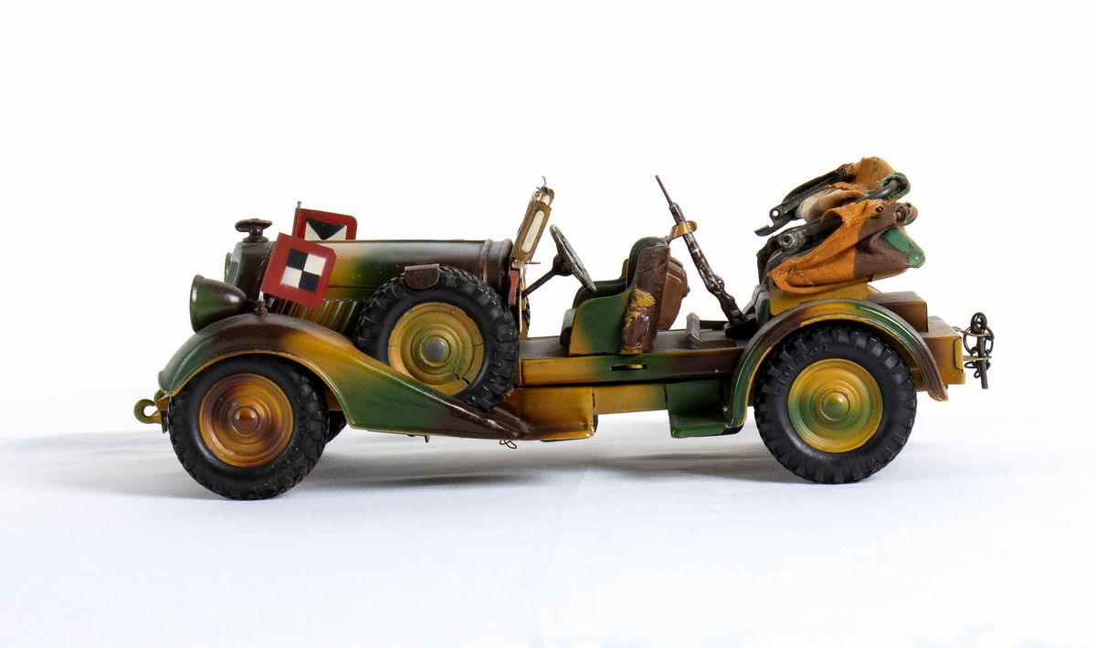 Lineol Kubelwagen della Wermacht