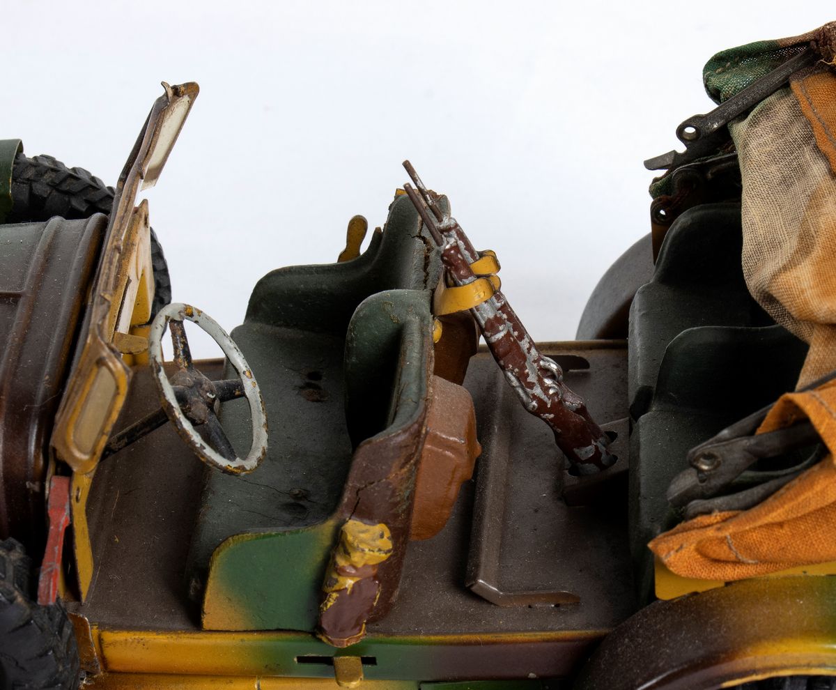 Lineol Kubelwagen della Wermacht