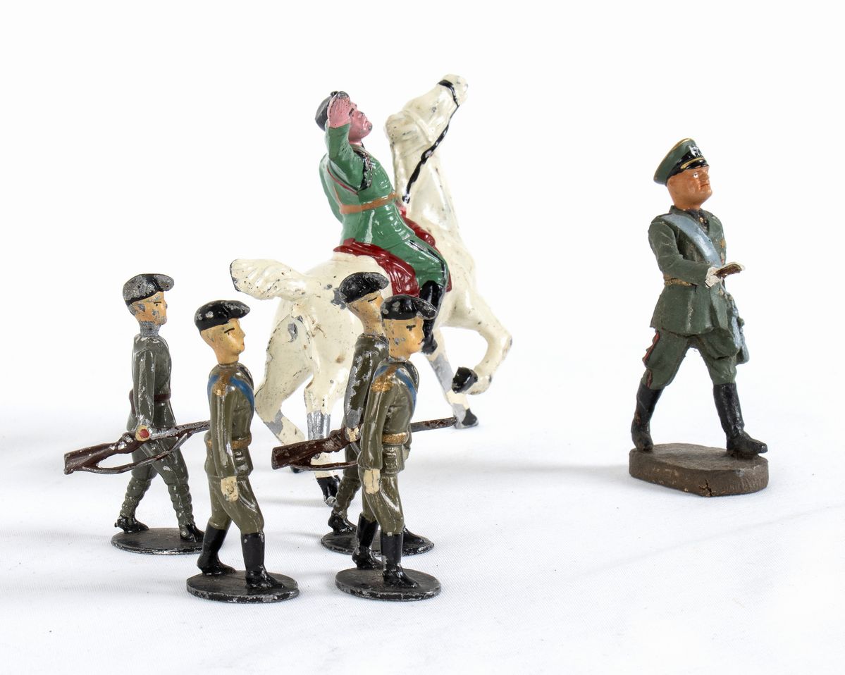 Elastolin, Quiralu e Vari Soldatini Camicie Nere, Mussolini