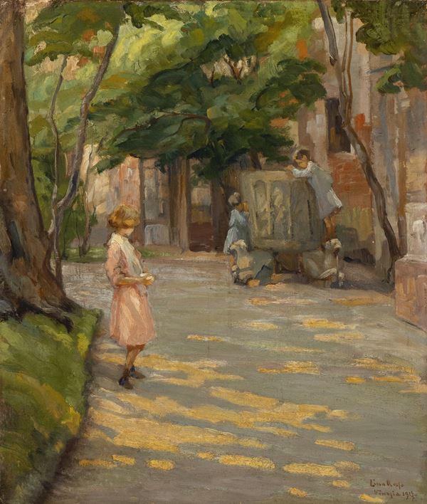 LINA ROSSO - In cortile (I bimbi dei richiamanti)