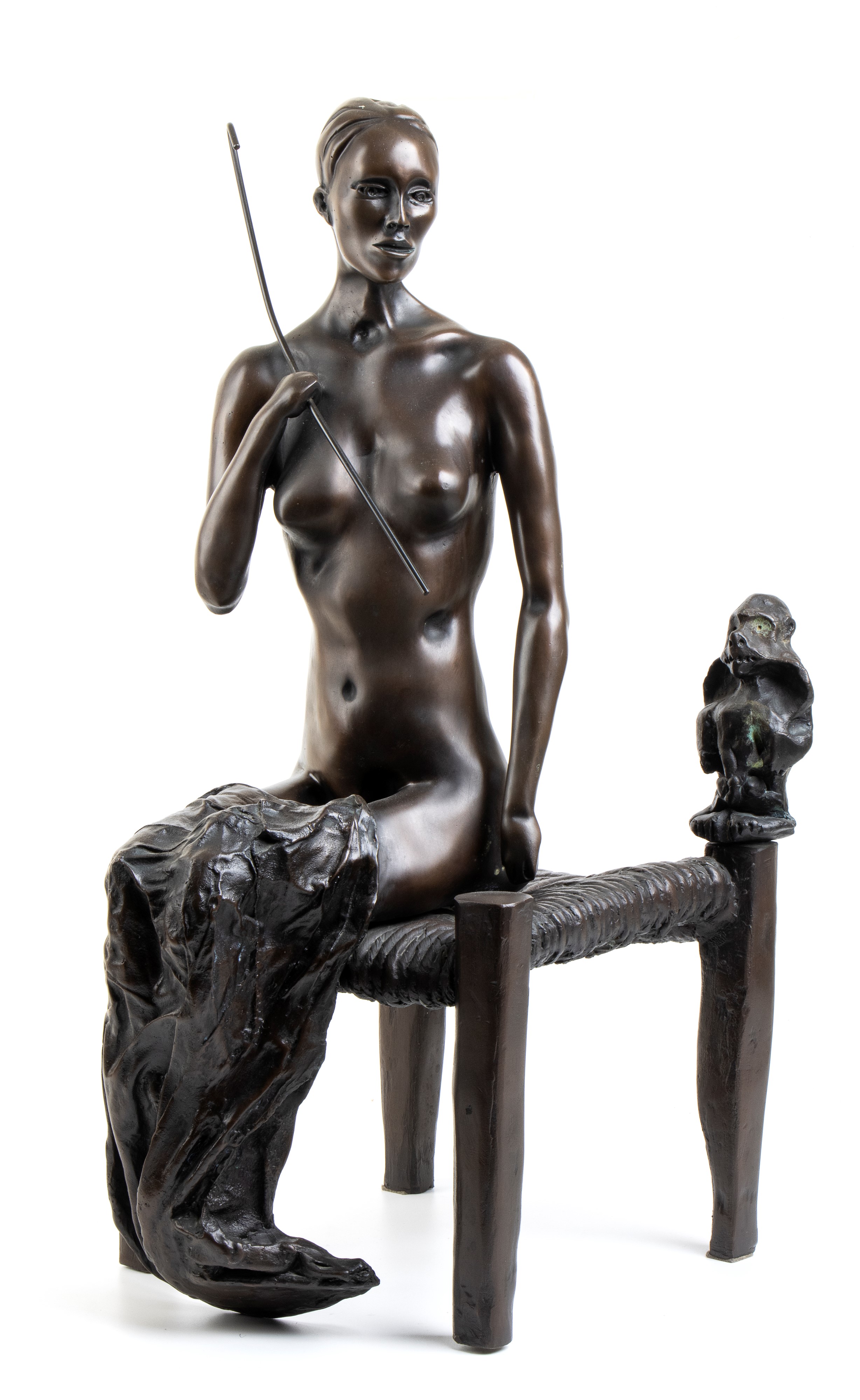 Ugo Attardi - Figura Femminile Seduta
