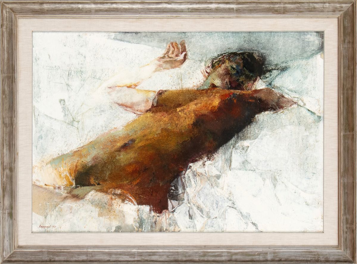 Renzo Vespignani - Nudo Femminile Sdraiato
