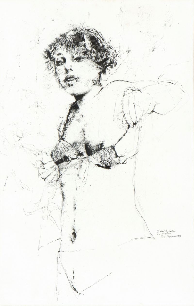 Renzo Vespignani - Figura Femminile