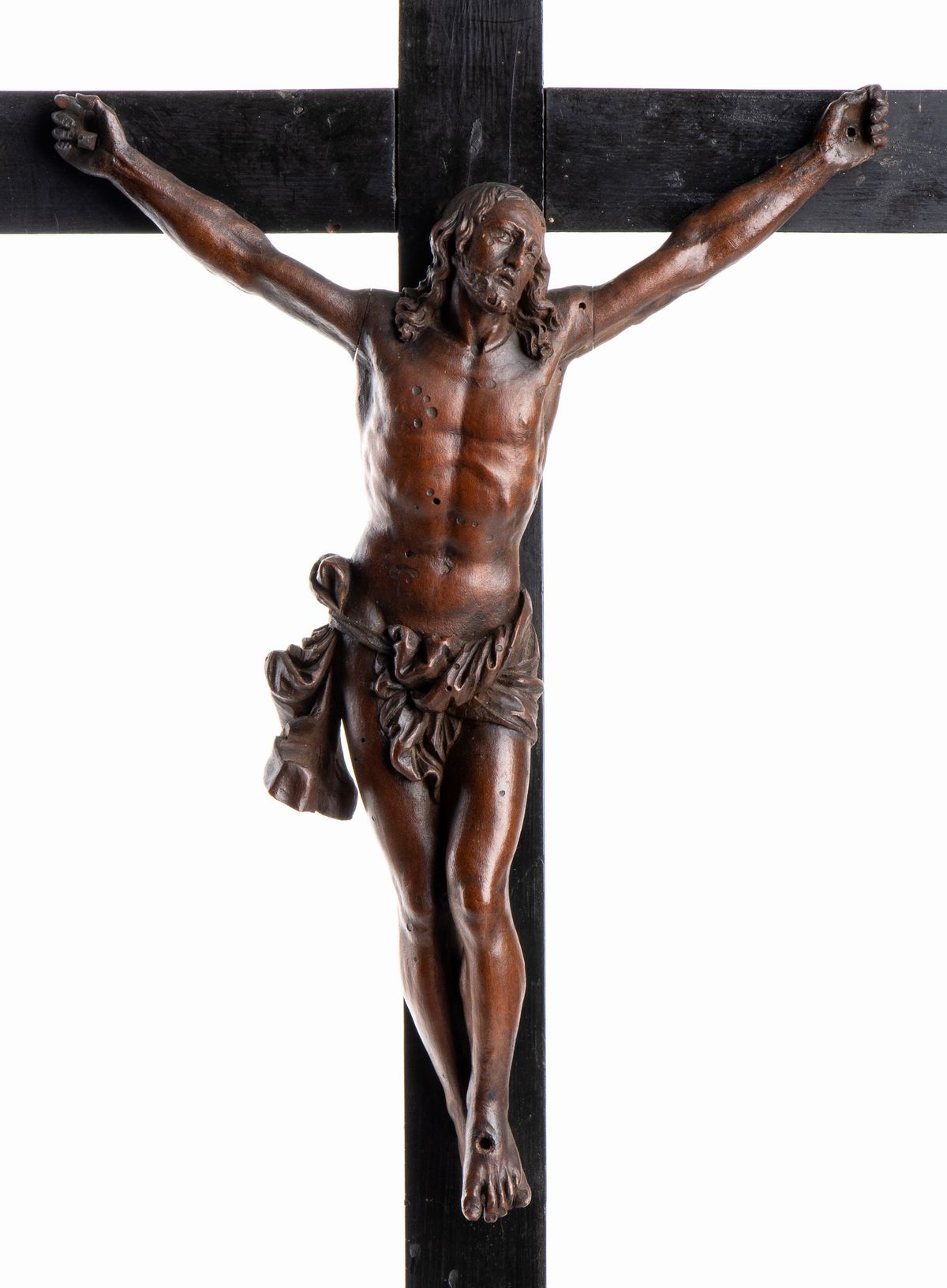 Croce D'altare in Legno con Cristo