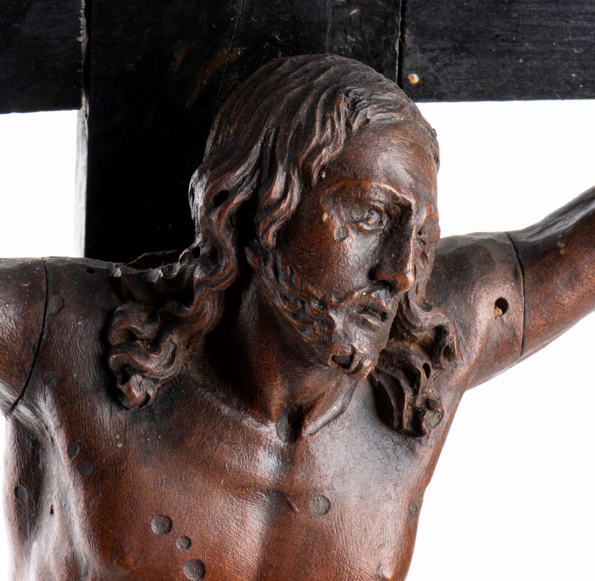 Croce D'altare in Legno con Cristo