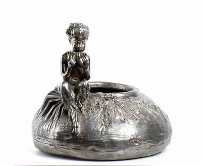 Cachepot con Figura di Pan