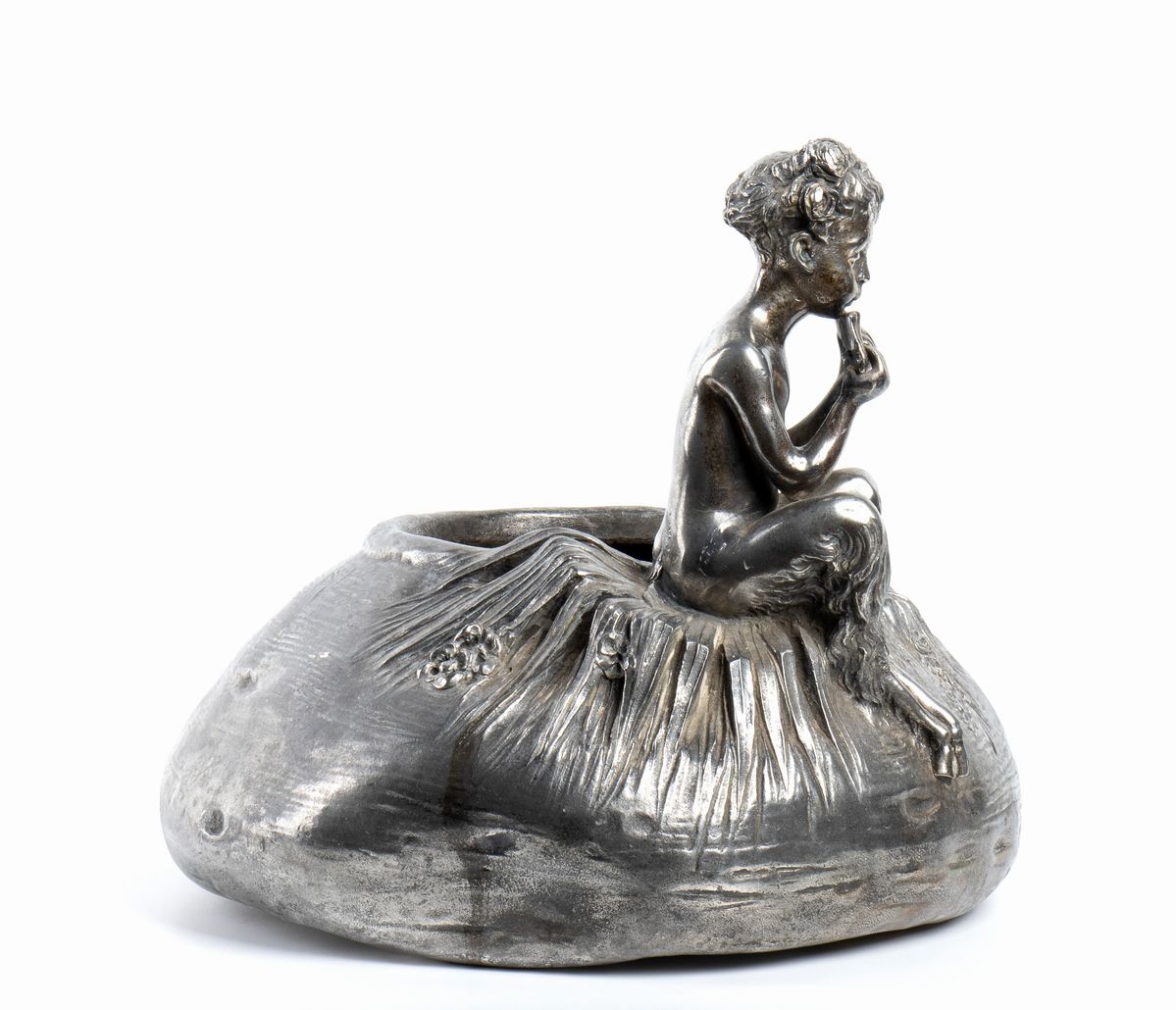 Hans Stoltenberg-lerche - Cachepot con Figura di Pan