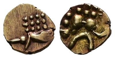 India. Stati Indipendenti. Veera Raya. Coorg XVII Secolo. Au; 0,3gr