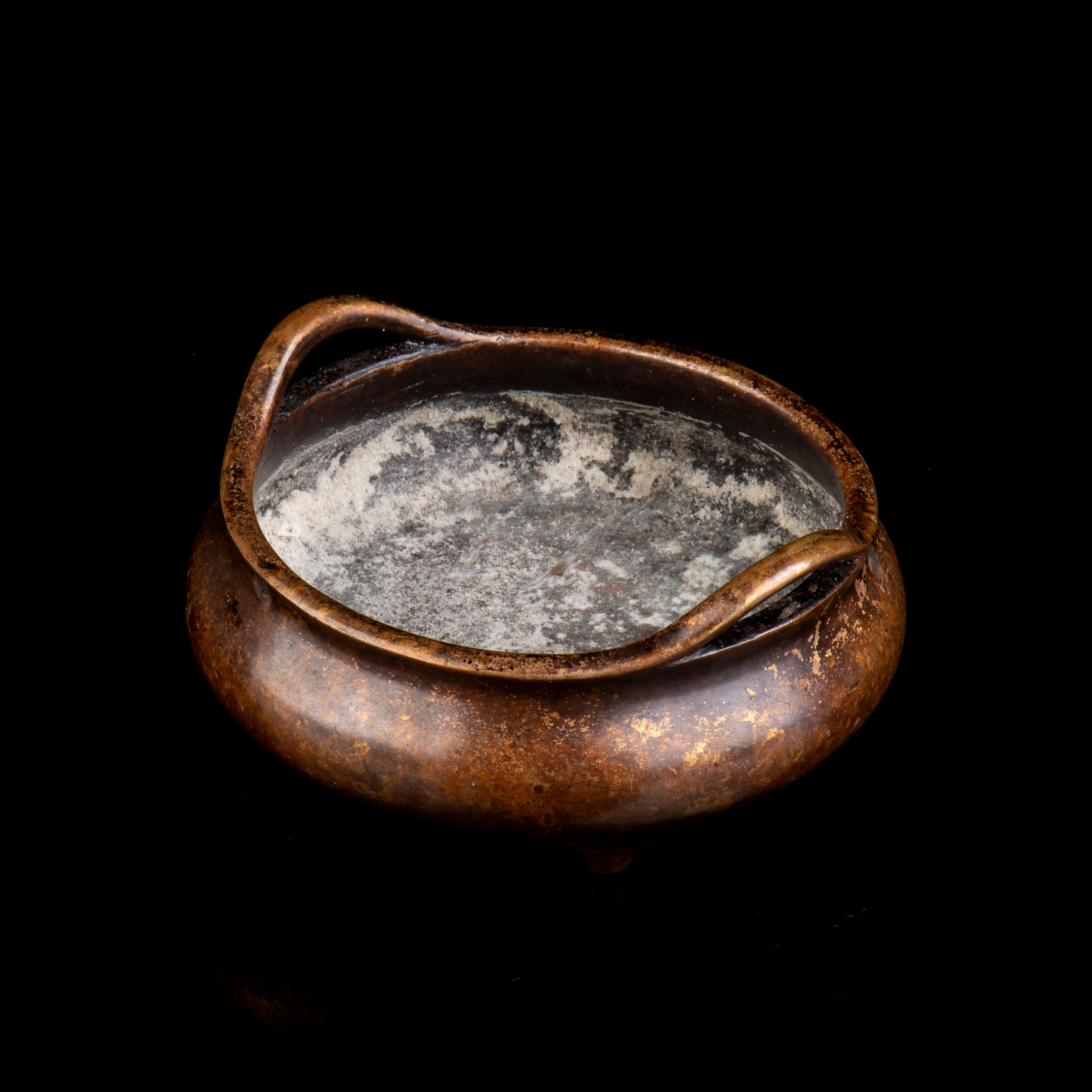 Incensiere Tripode in Bronzo