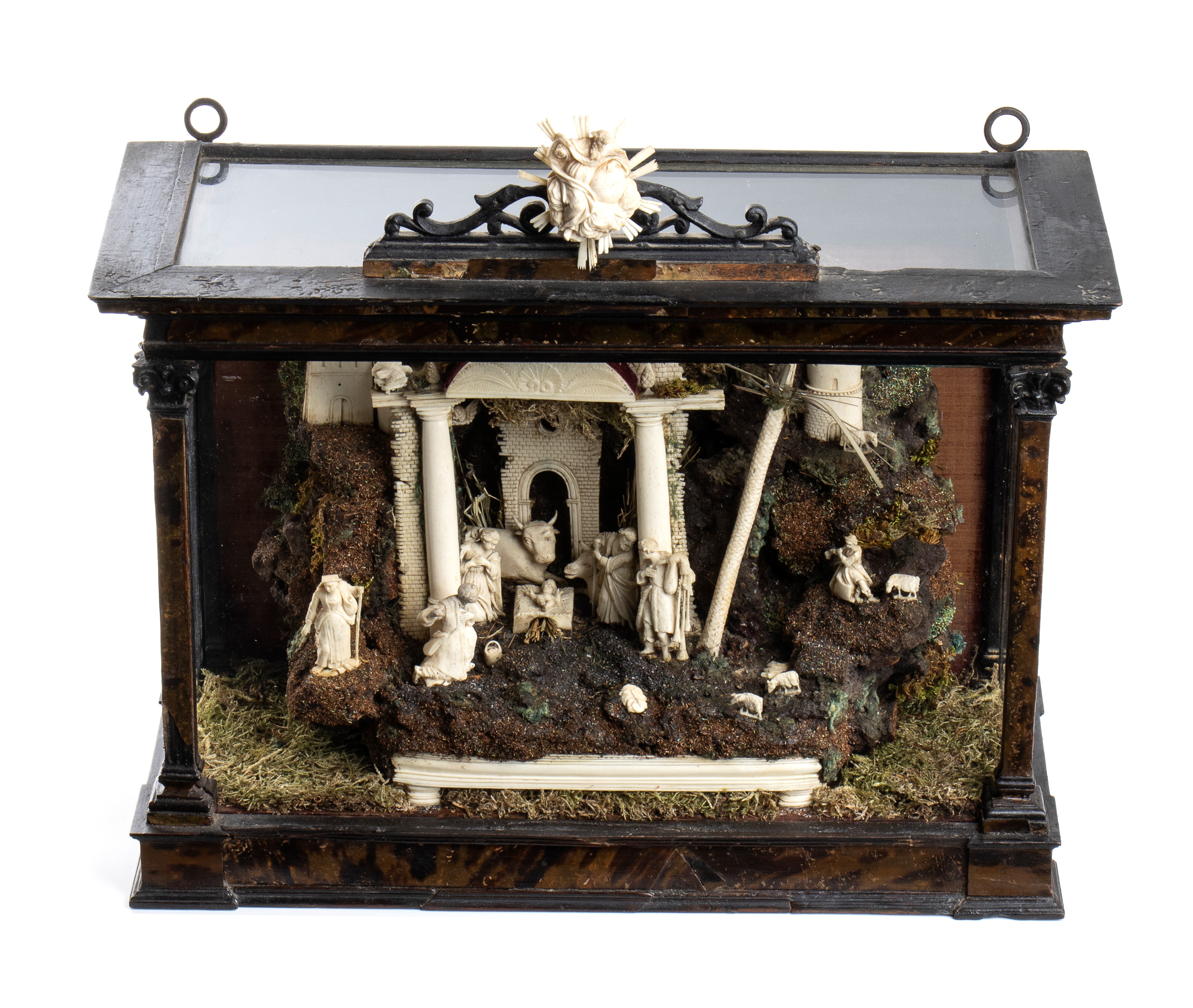 Andrea Tipa - Presepe Italiano in Avorio, Osso e Tartaruga
