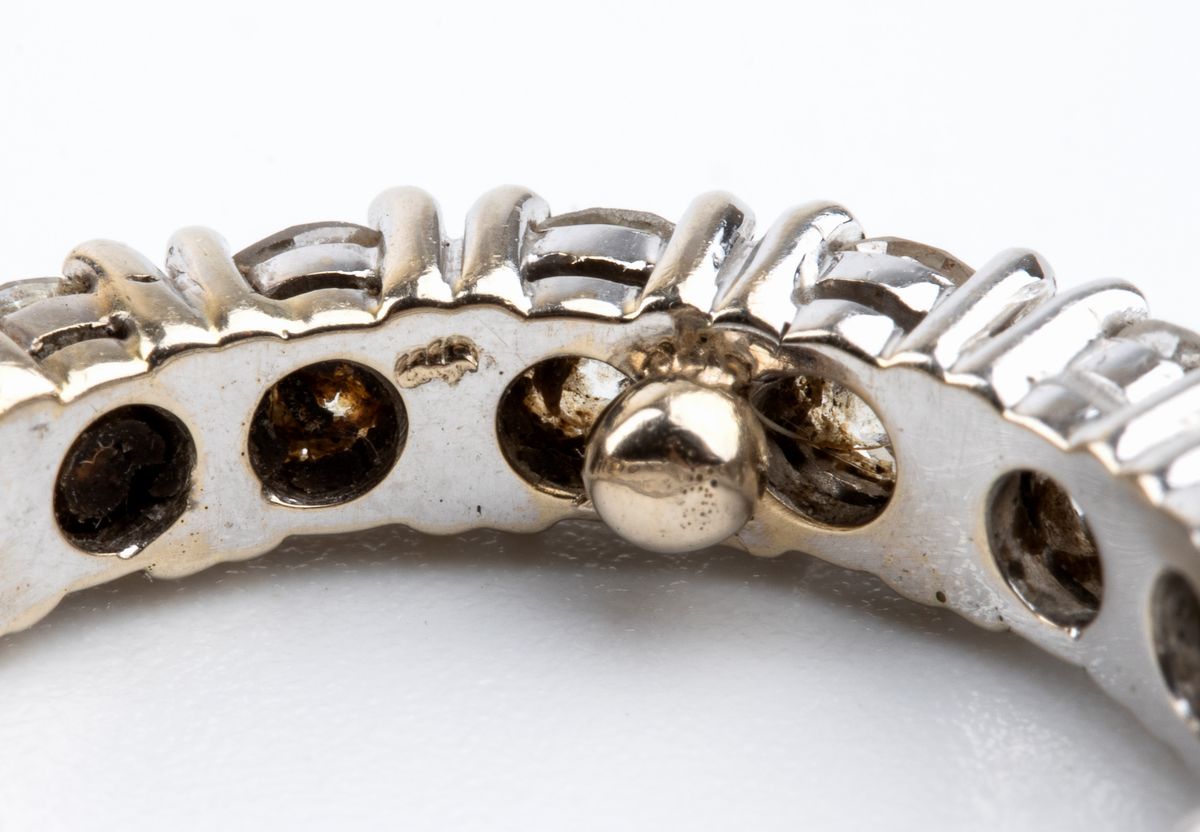 Veretta eternity in oro con diamanti