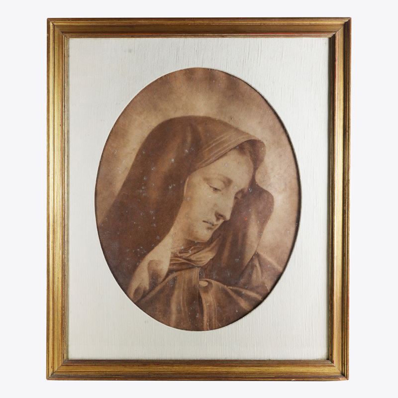 Volto di Madonna, Multiplo su Carta