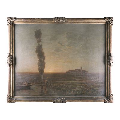 Scorcio di Paesaggio di Laguna Veneta