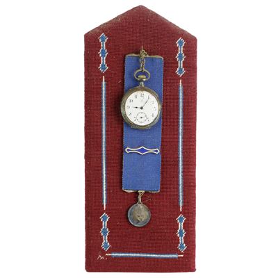 Orologio da Tasca in Argento a Doppia Cassa Omega