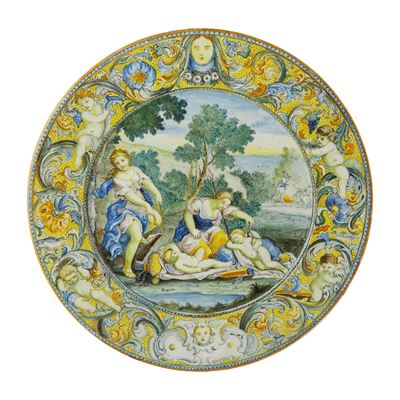 Piatto in Ceramica da Parata
