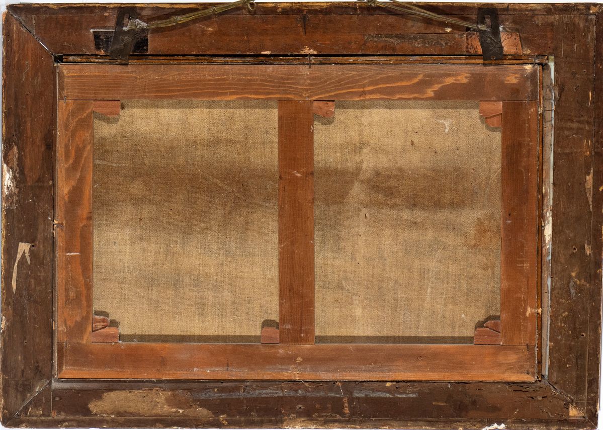 Artista Attivo a Napoli, XVII Secolo - Matrimonio Mistico di Santa Caterina
